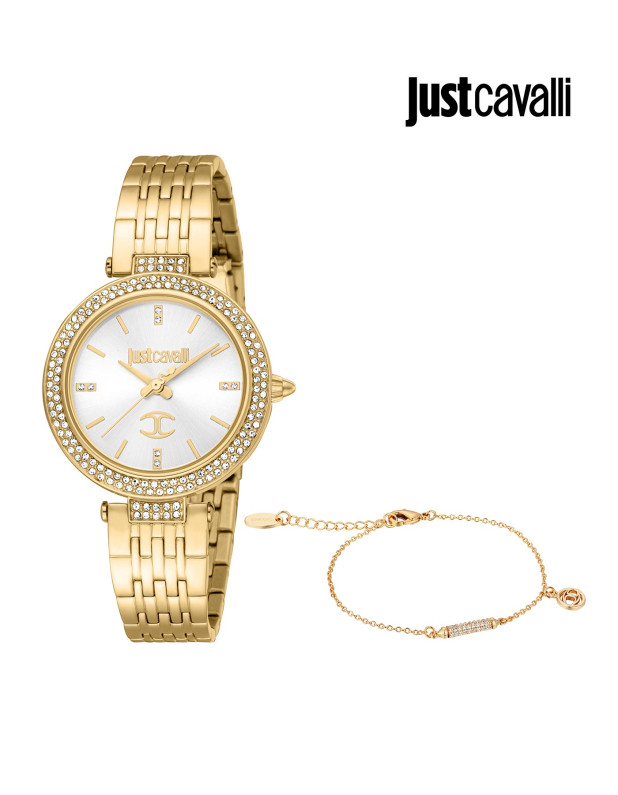 JUST CAVALLI Ladies Watch with Bracelet